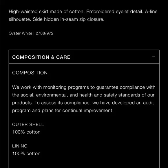 Zara embroidered cape skirt white - Picture 7 of 15